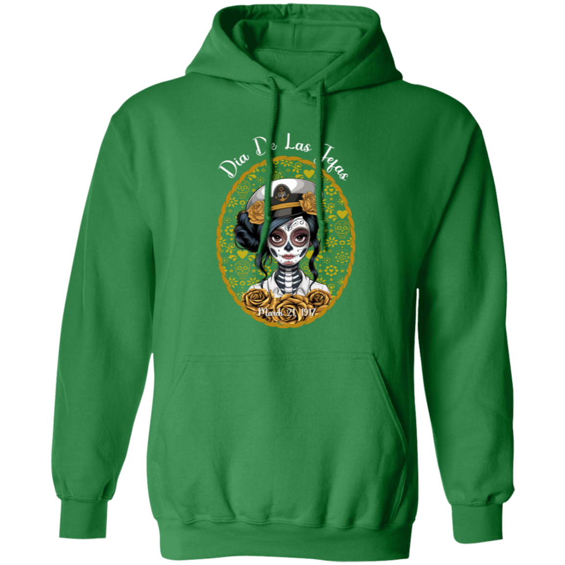 Dia De Las Jefas Pullover Hoodie