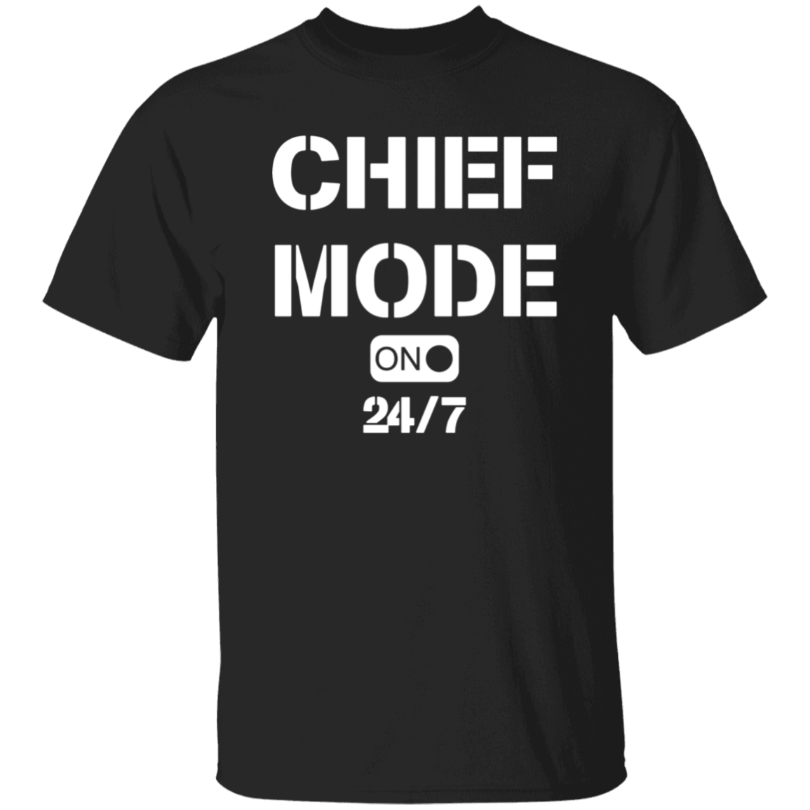 Chief Mode White 5.3 oz. T-Shirt