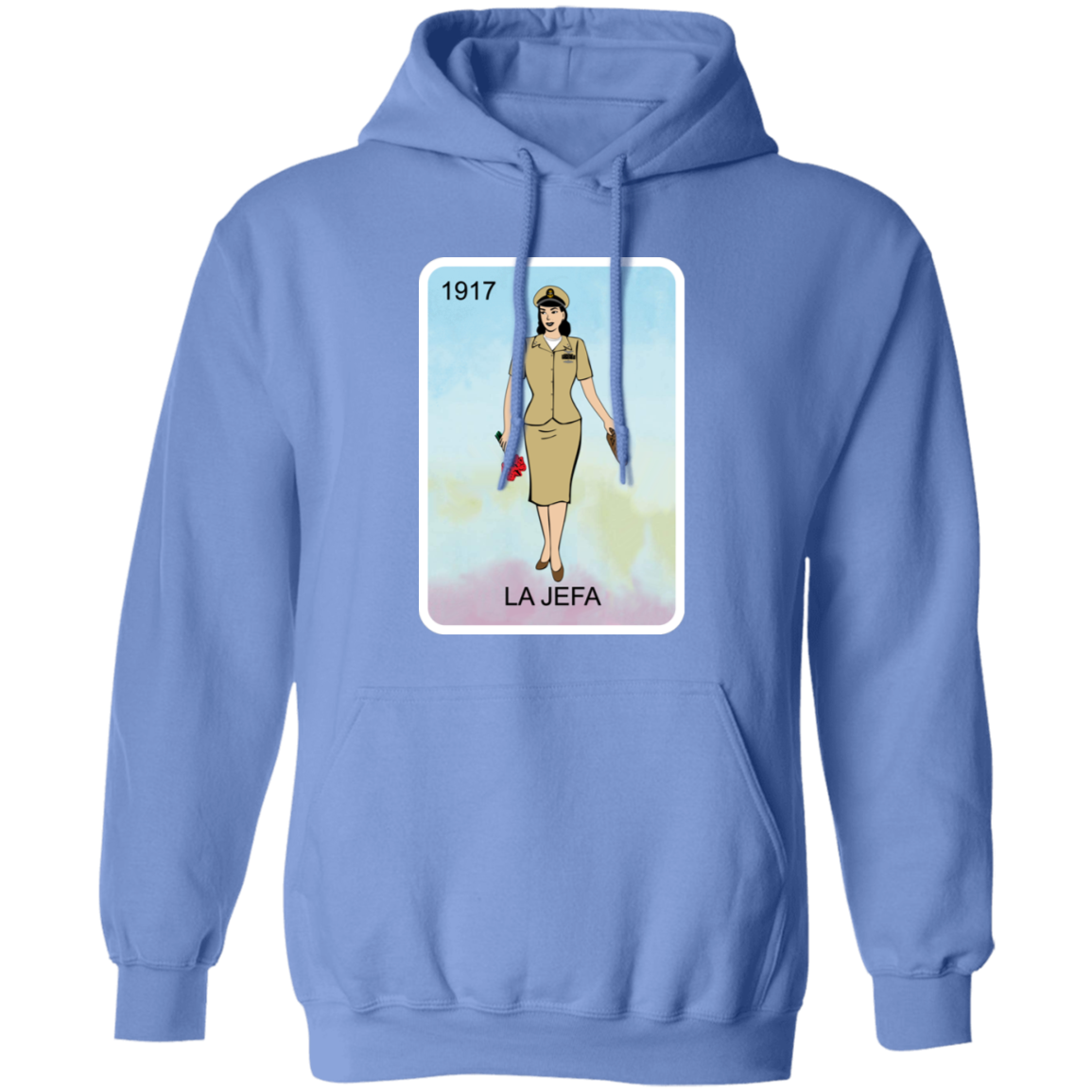 La Jefa Brown Shoe Pullover Hoodie