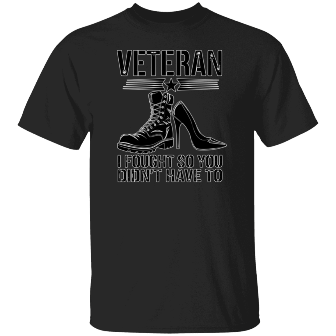 Veteran I Fought 5.3 oz. T-Shirt