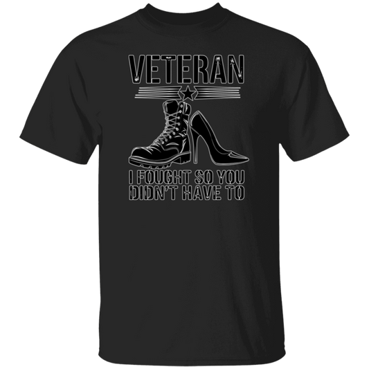 Veteran I Fought 5.3 oz. T-Shirt