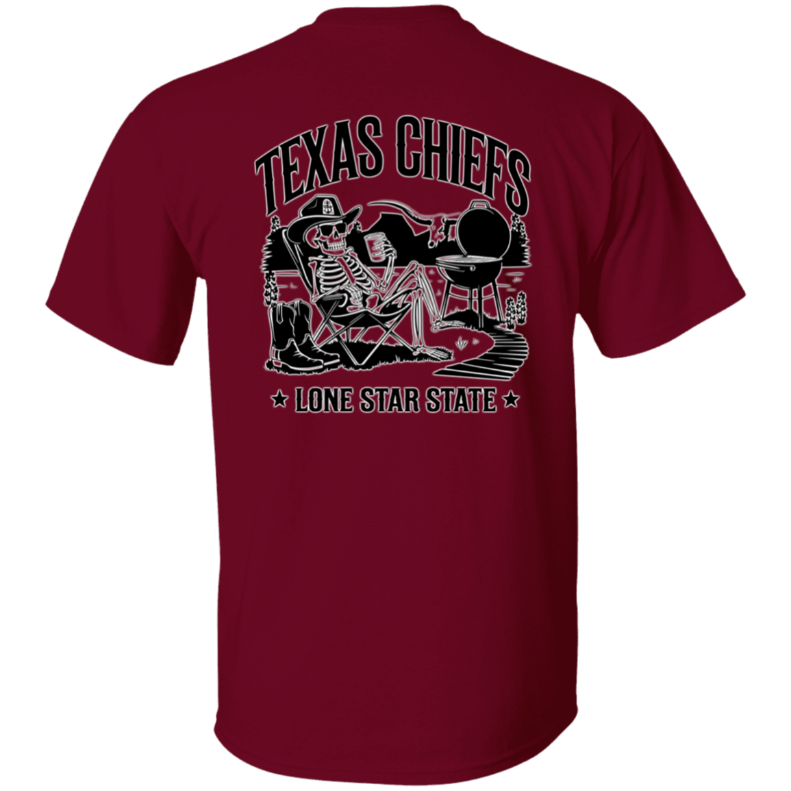 Lone Star State Texas Chiefs FB 5.3 oz. T-Shirt