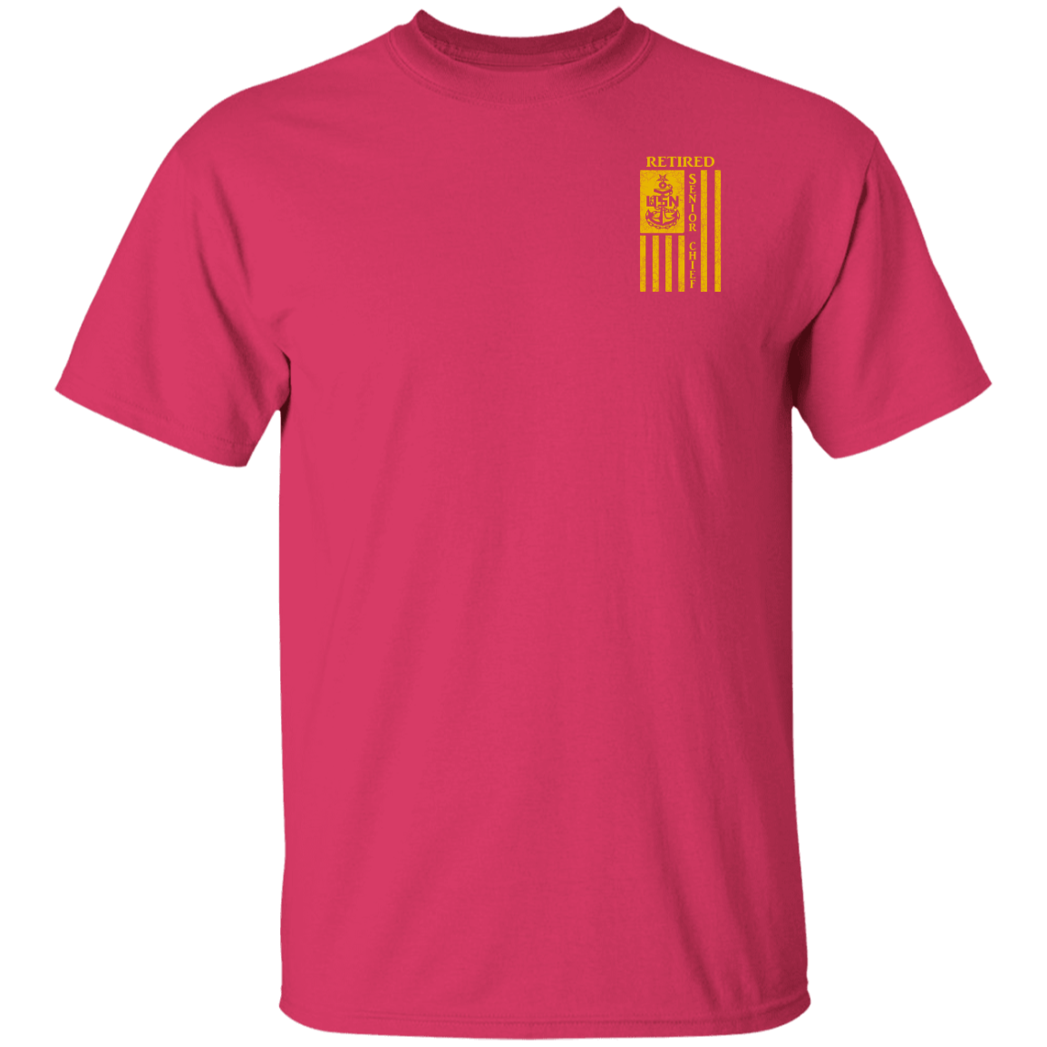 Retired Senior Chief Flag FB T-Shirt