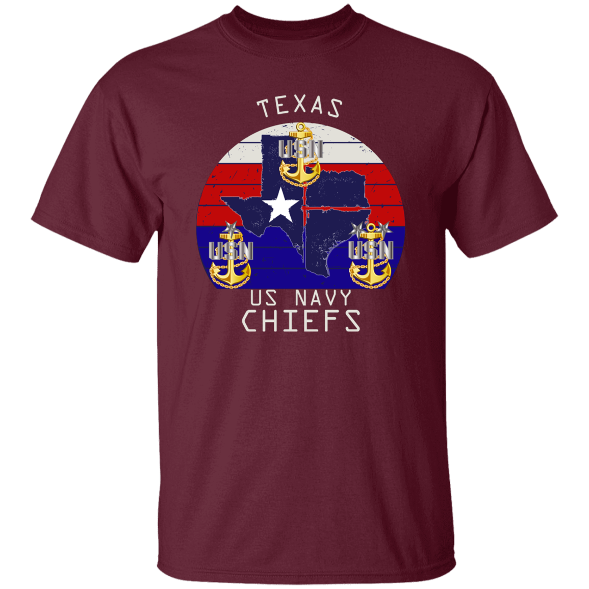 Texas Chiefs 5.3 oz. T-Shirt