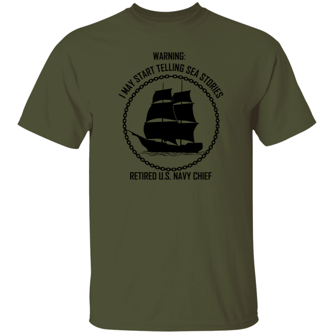 Retired Sea Stories 5.3 oz. T-Shirt