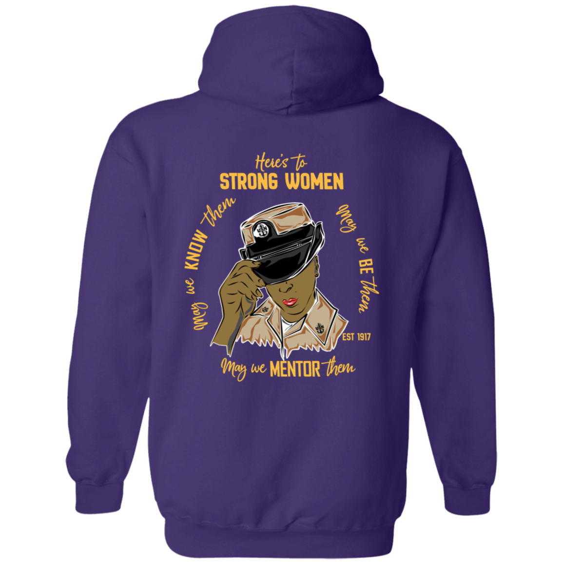 Strong Women V2 Pullover Hoodie