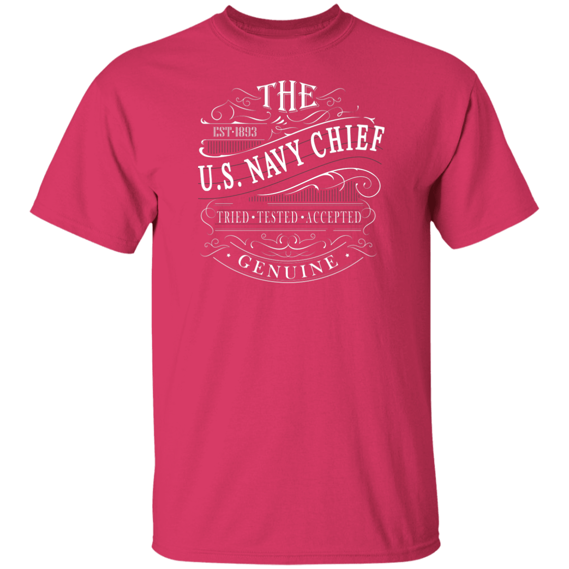 The US Navy Chief 5.3 oz. T-Shirt