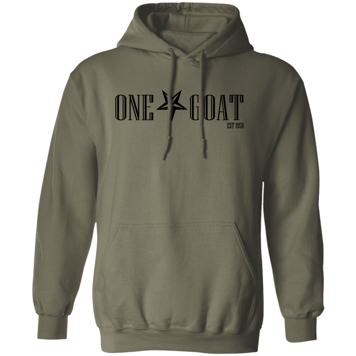 One Star Goat Pullover Hoodie