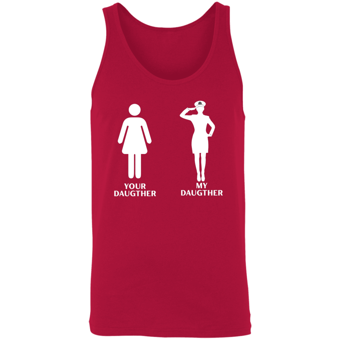 My CPO Daughter Unisex Tank