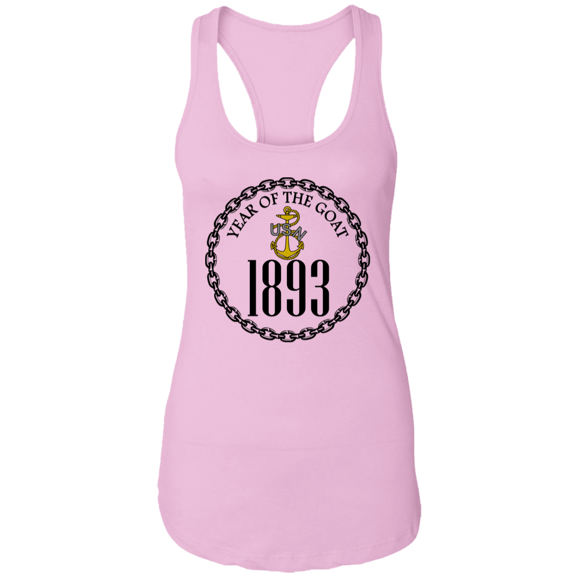 Year of the Goat Ladies Racerback Tank