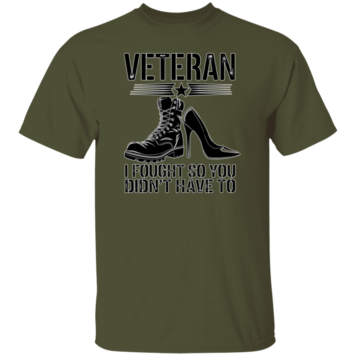 Veteran I Fought 5.3 oz. T-Shirt