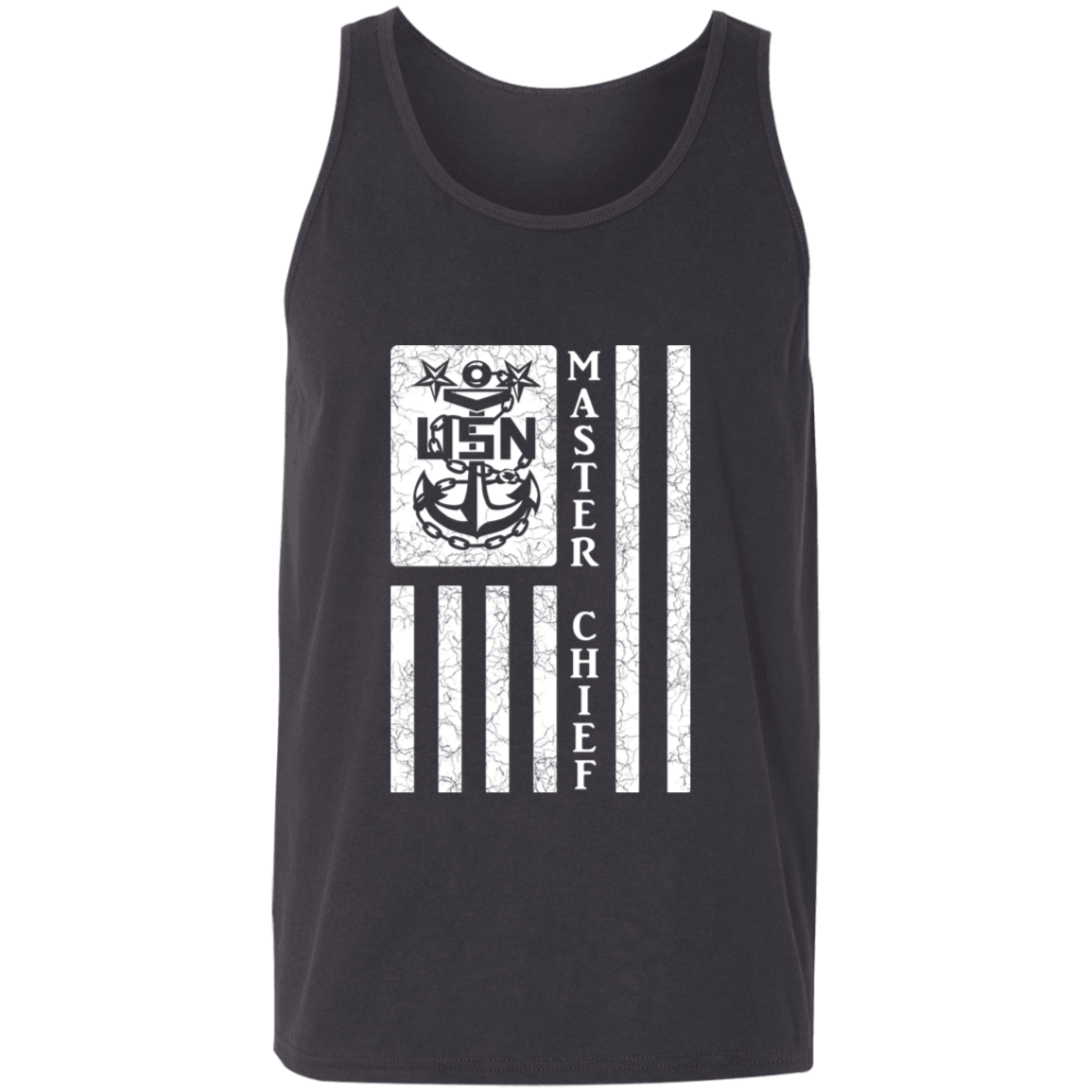 Master Chief Flag White Unisex Tank