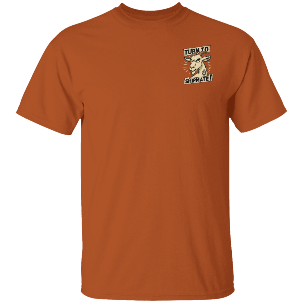 Turn To Shipmate FB 5.3 oz. T-Shirt
