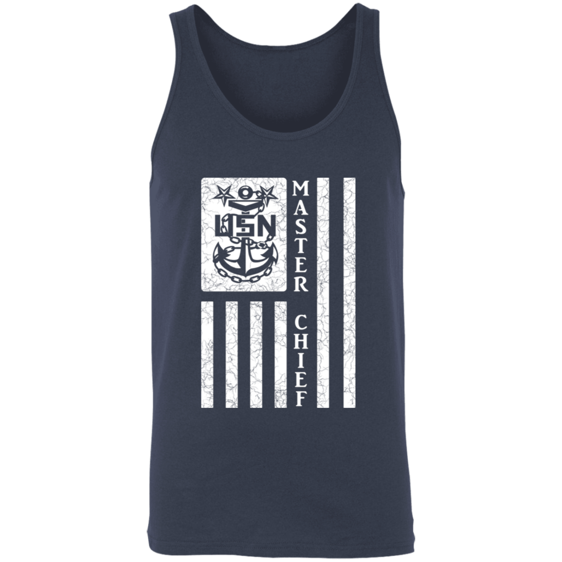 Master Chief Flag White Unisex Tank