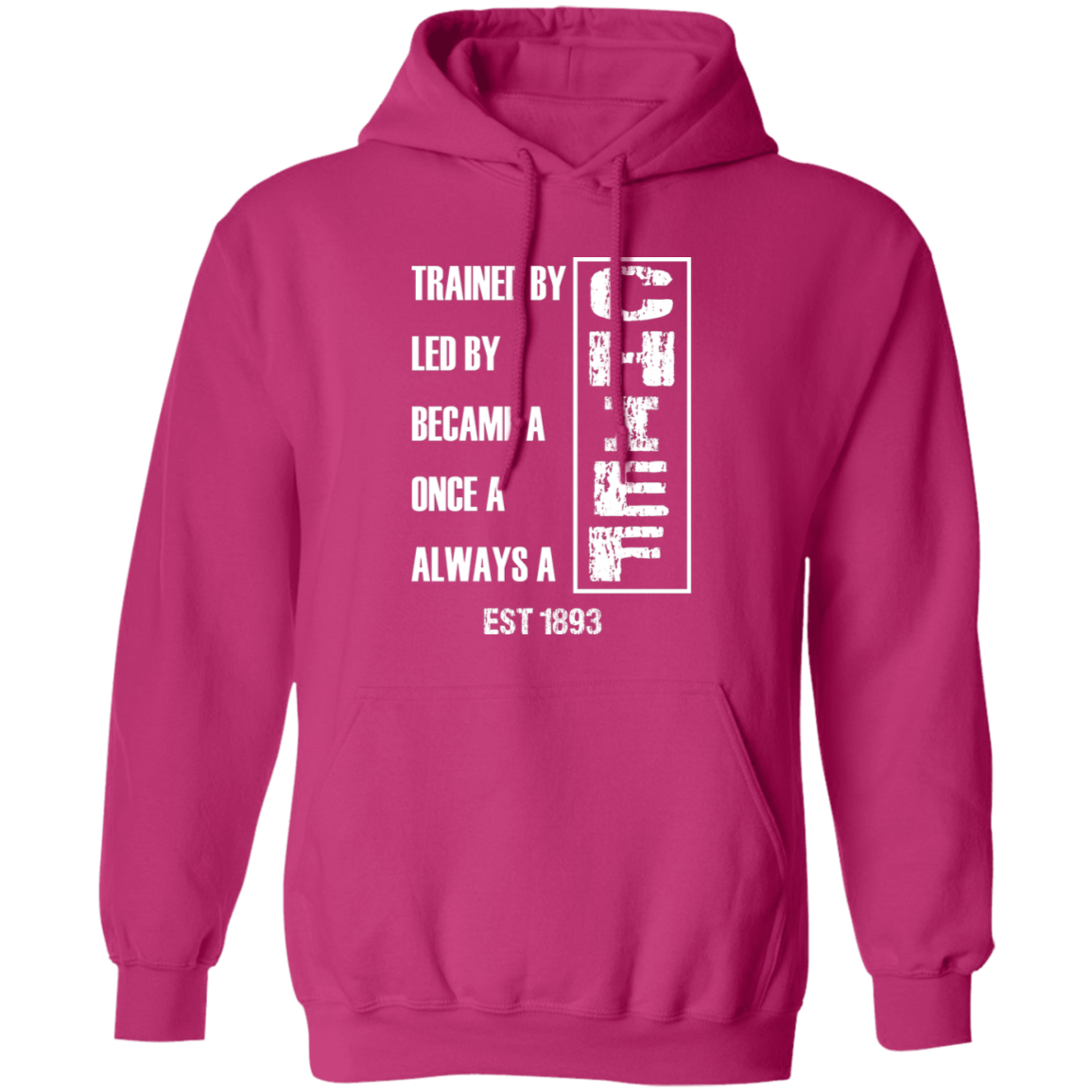 Always A Chief Pullover Hoodie White