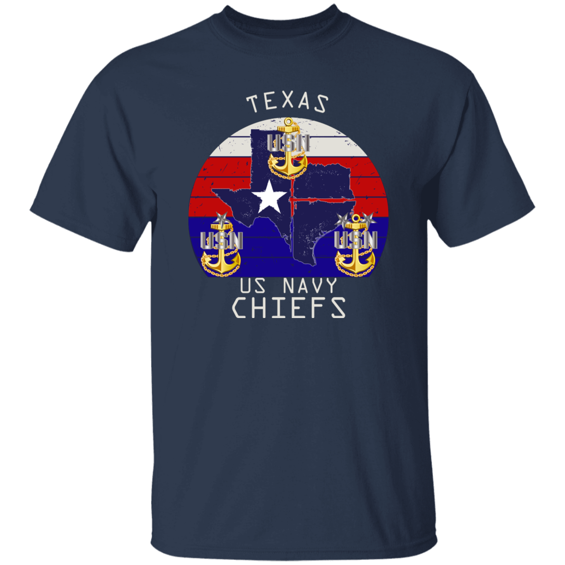 Texas Chiefs 5.3 oz. T-Shirt