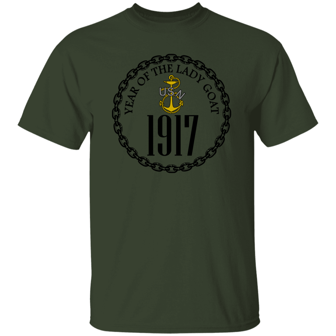 Year of the Lady Goat 5.3 oz. T-Shirt