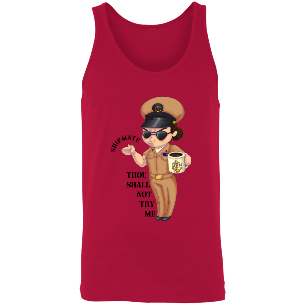 Knife Hand Unisex Tank