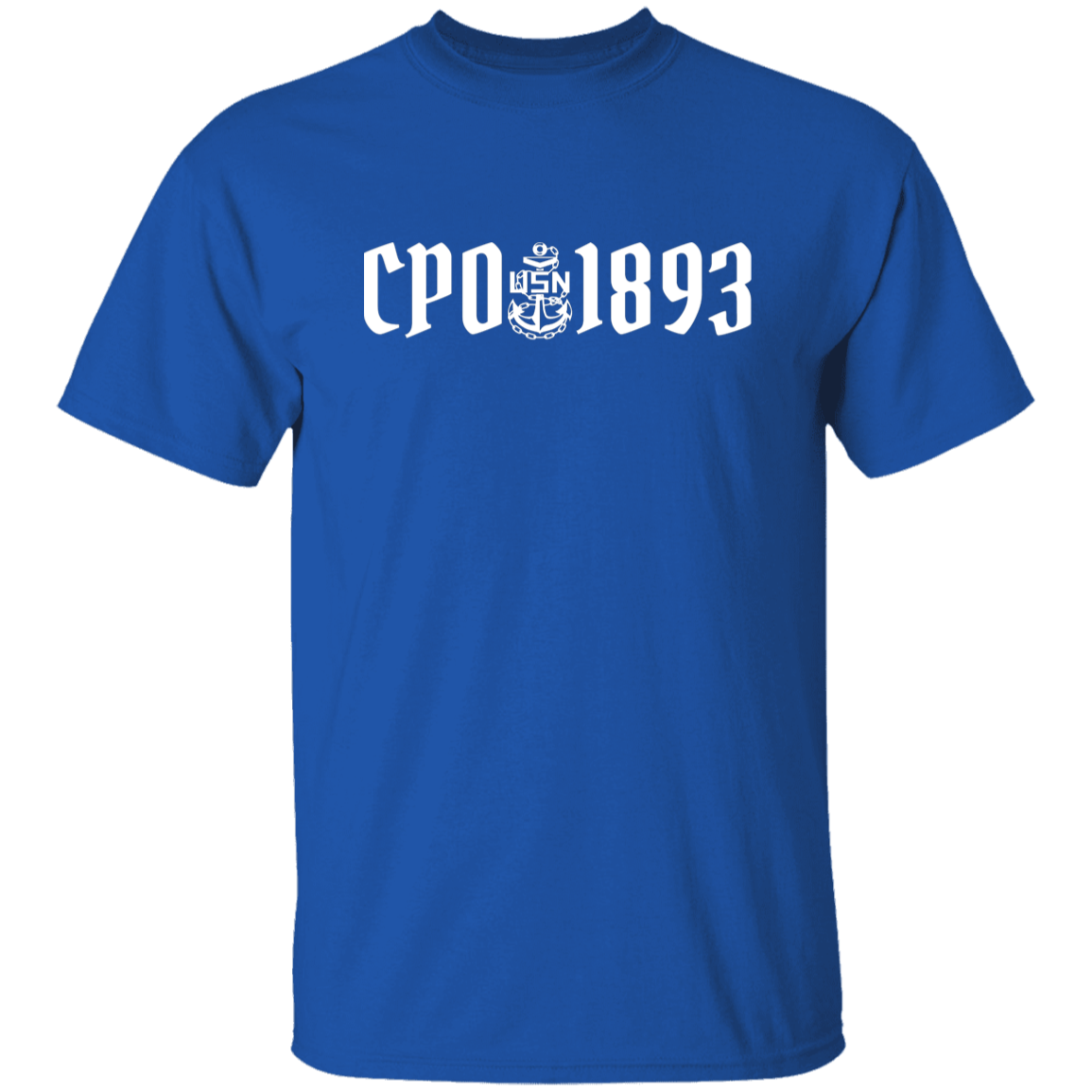 CPO 1893 White 5.3 oz. T-Shirt