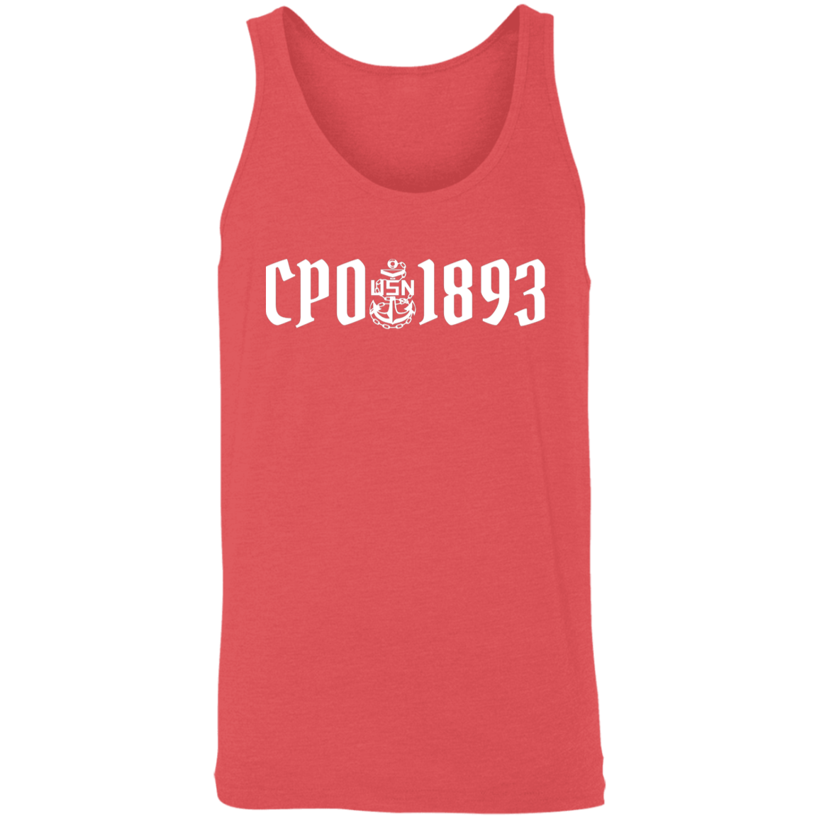 CPO 1893 White Unisex Tank