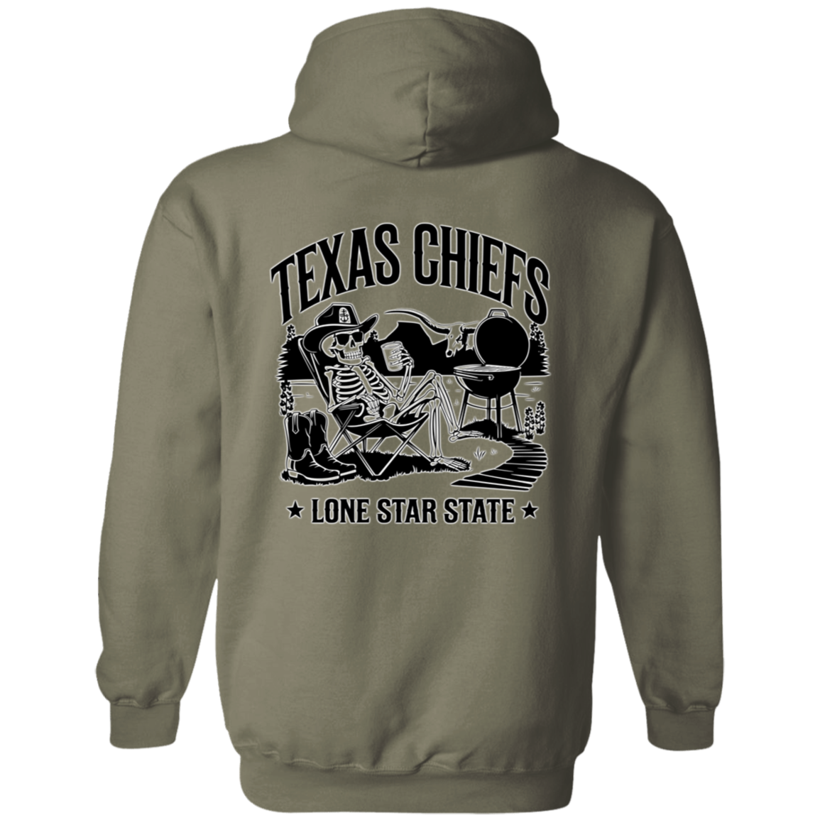 Lone Star State Texas Chiefs FB Pullover Hoodie