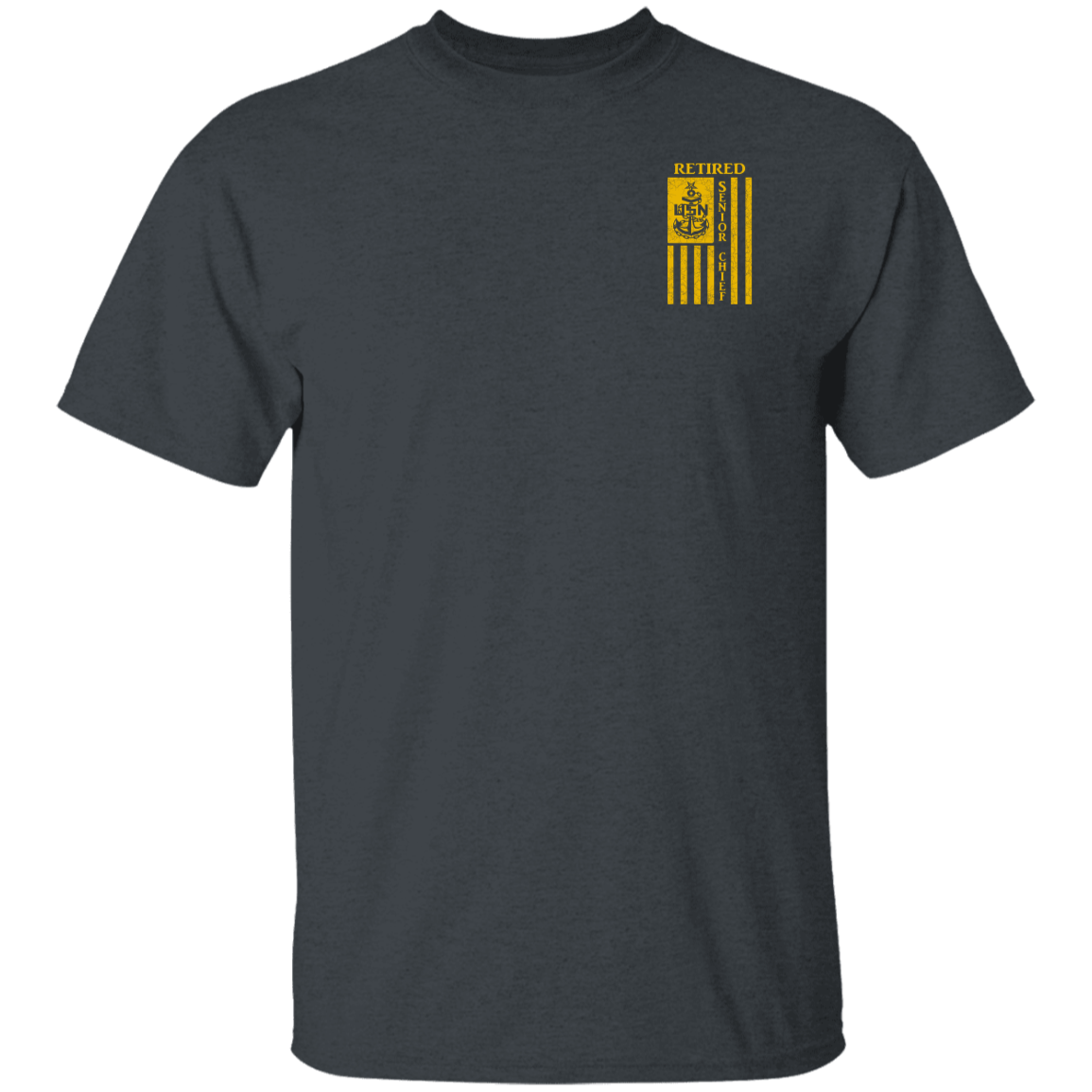 Retired Senior Chief Flag FB T-Shirt