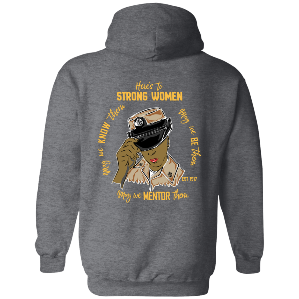 Strong Women V2 Pullover Hoodie