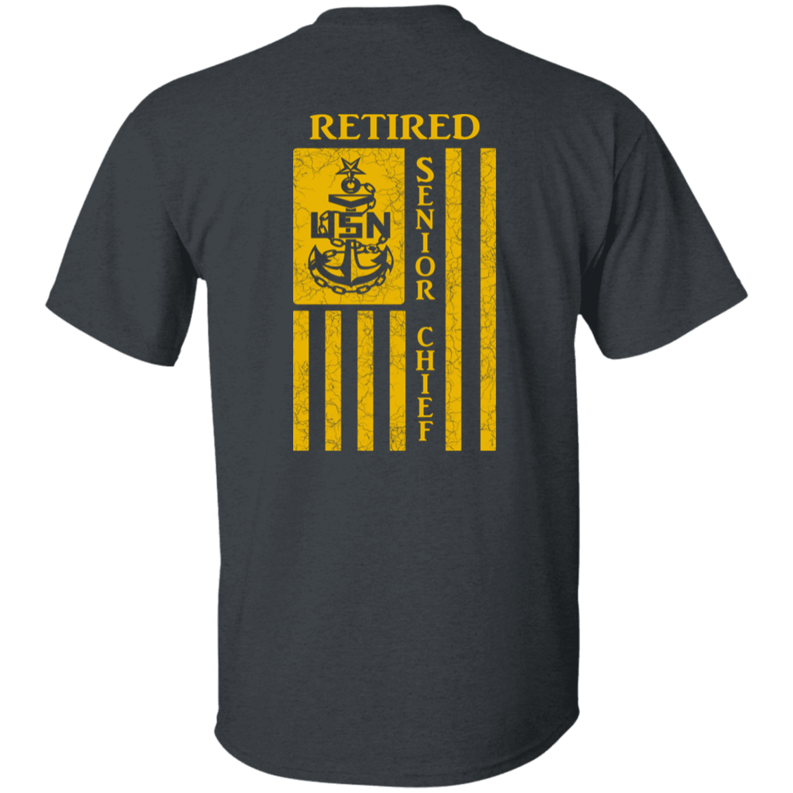 Retired Senior Chief Flag FB T-Shirt