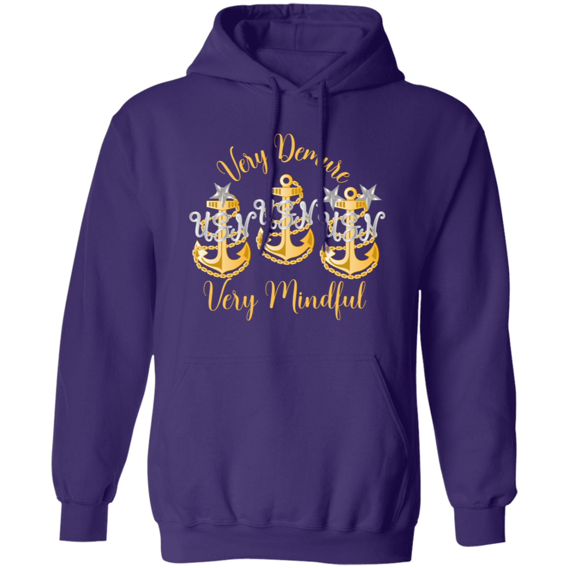 Very Demure Pullover Hoodie