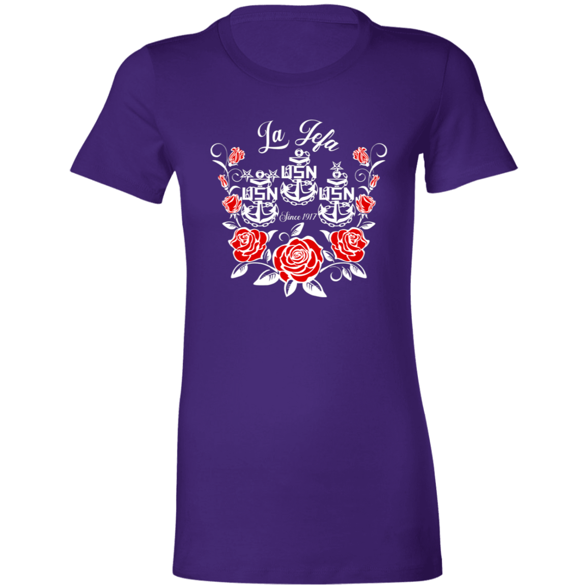 La Jefa Rose White Ladies' Favorite T-Shirt