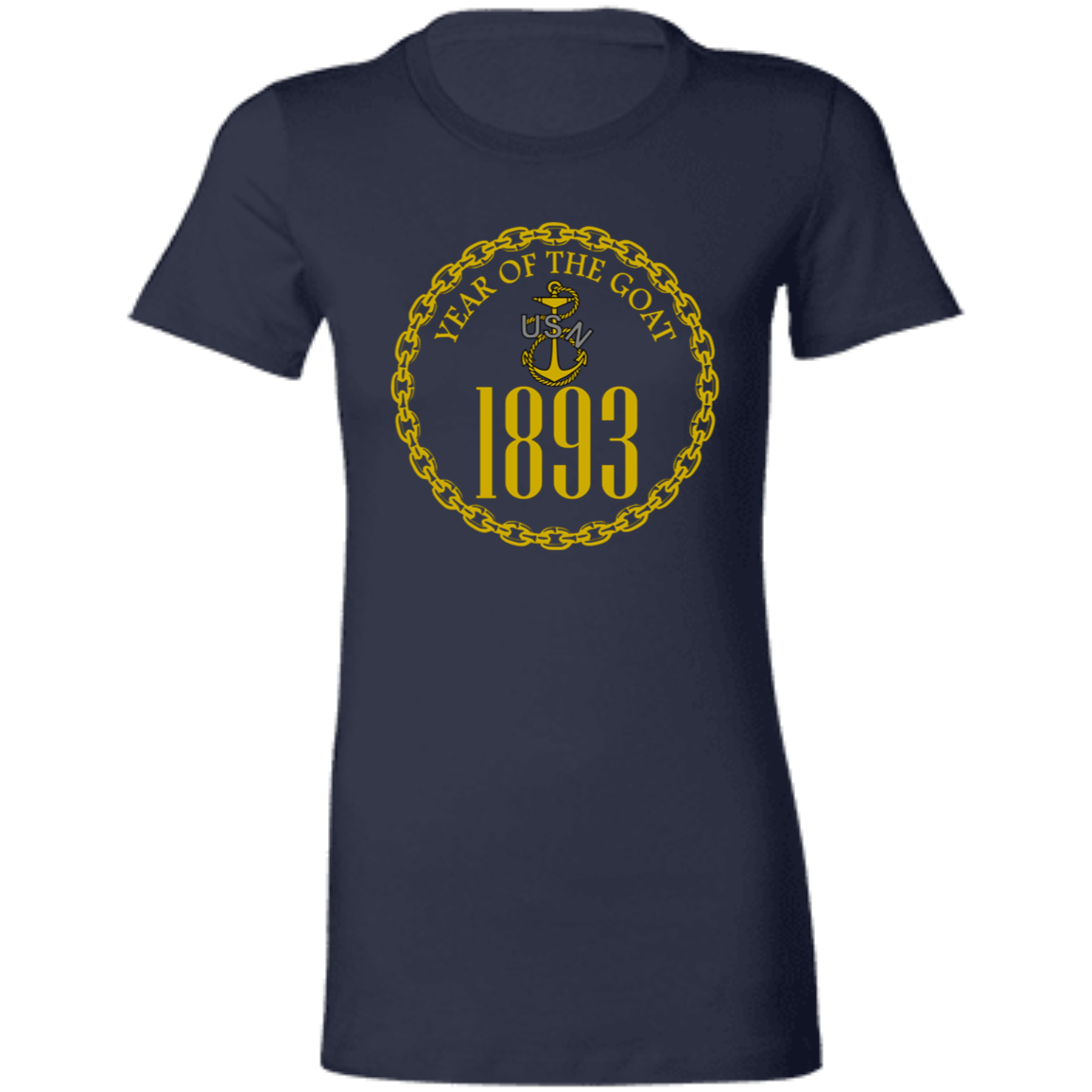 Year of the Goat Gold Ladies' Favorite T-Shirt