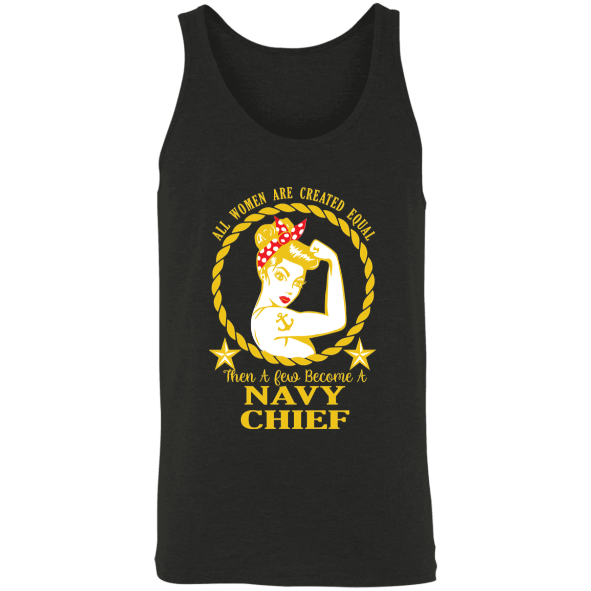 Navy Girl V2 Unisex Tank