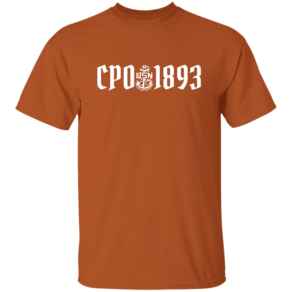CPO 1893 White 5.3 oz. T-Shirt
