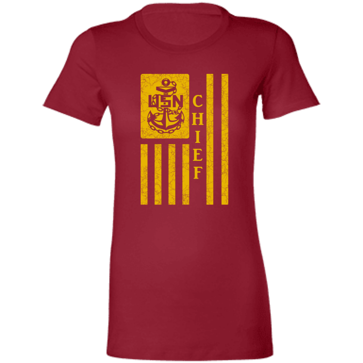 Chief Flag Gold Ladies' Favorite T-Shirt