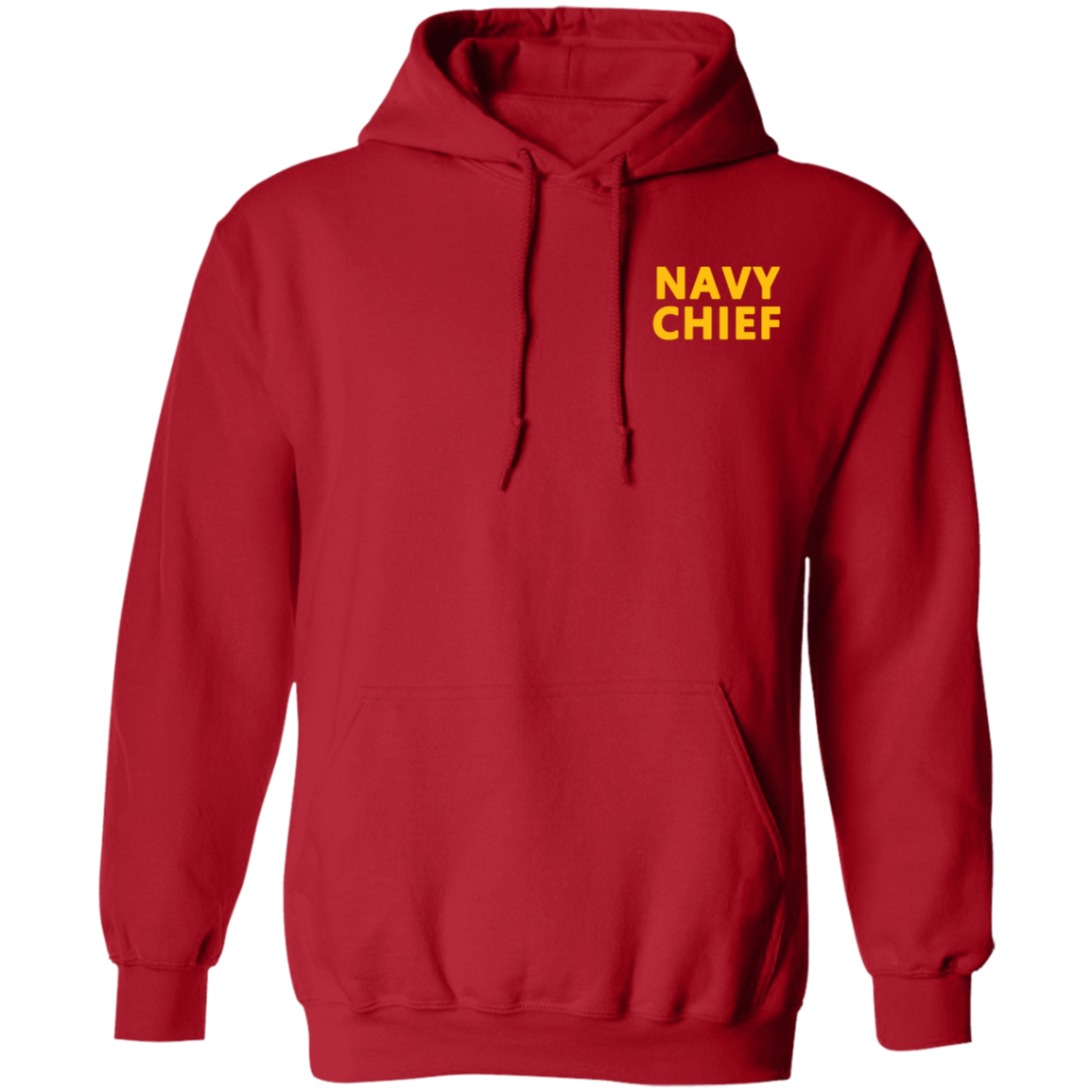 Navy Girl Front and Back Pullover Hoodie