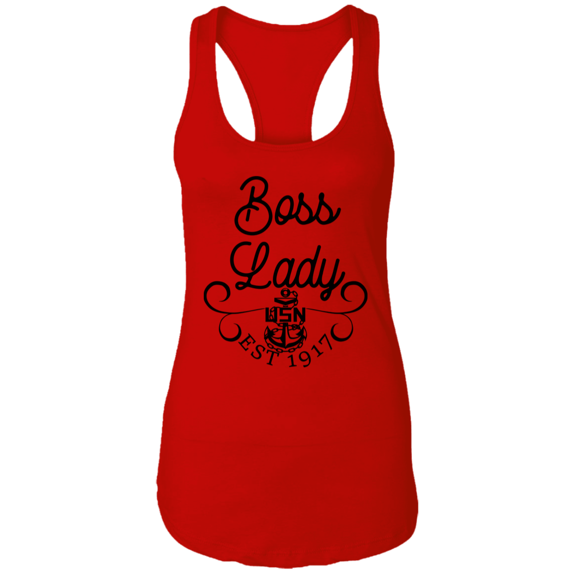 Boss Lady Ladies Racerback Tank