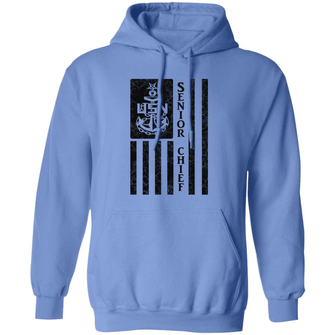 Senior Chief Flag Pullover Hoodie