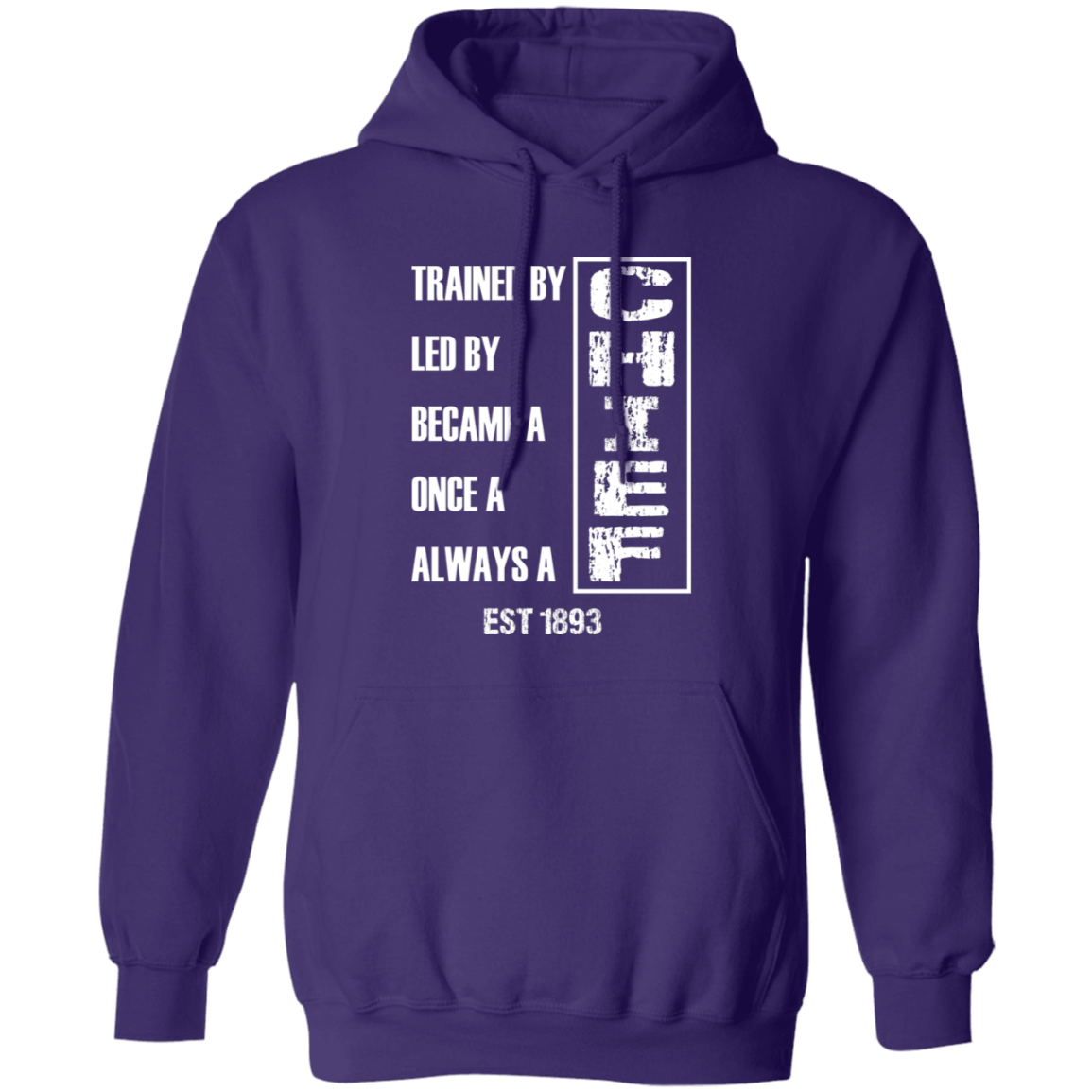 Always A Chief Pullover Hoodie White