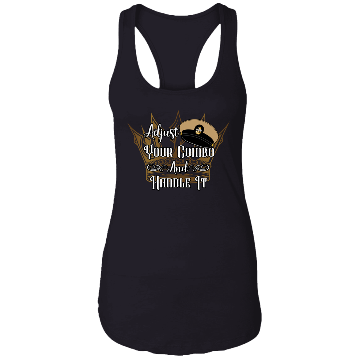 Adjust Your Combo Ladies Racerback Tank