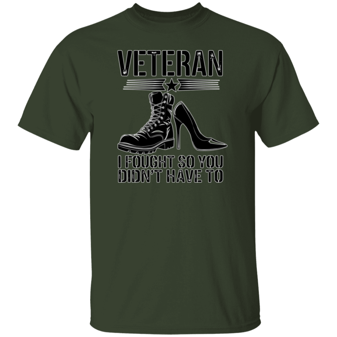 Veteran I Fought 5.3 oz. T-Shirt