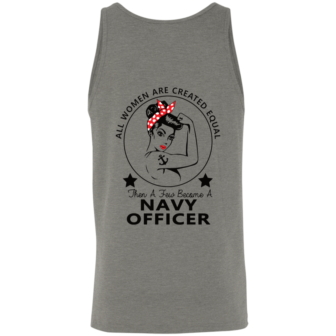 Navy Girl Officer FB Unisex Tank