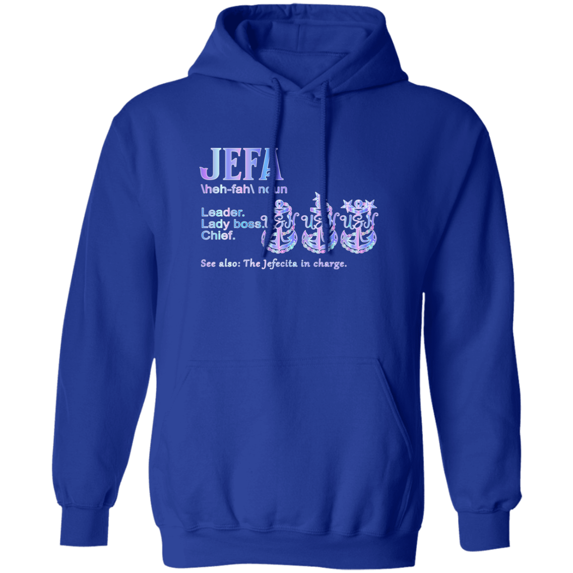 Jefa DefinitionPullover Hoodie