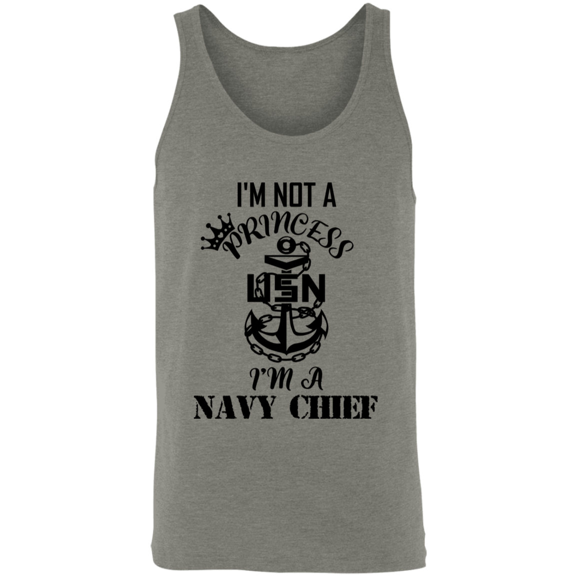 I'm not a Princess Unisex Tank