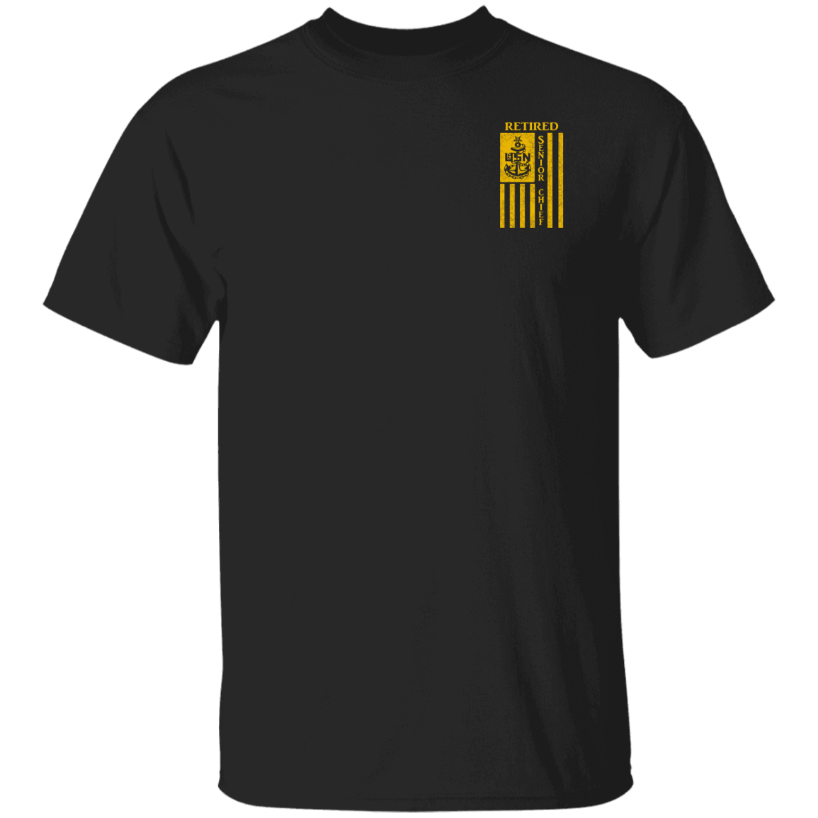Retired Senior Chief Flag FB T-Shirt