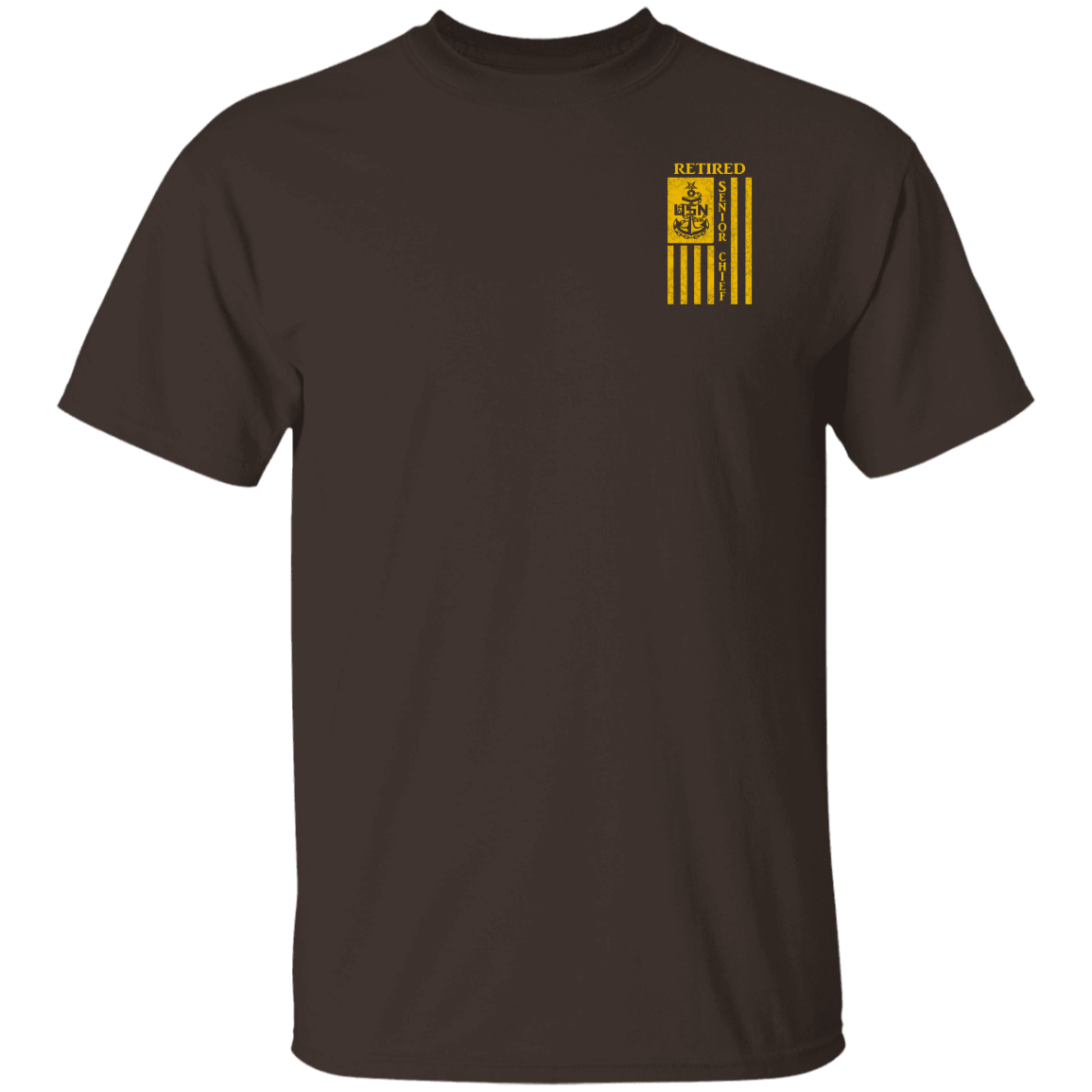 Retired Senior Chief Flag FB T-Shirt