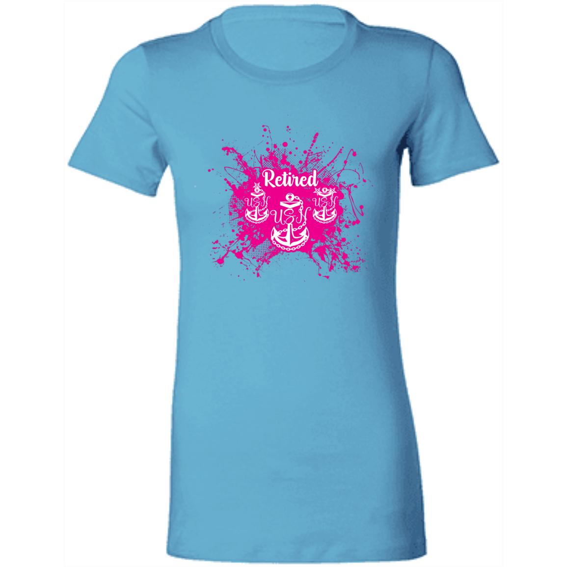 Retired Chief Pink Paint Ladies' Favorite T-Shirt