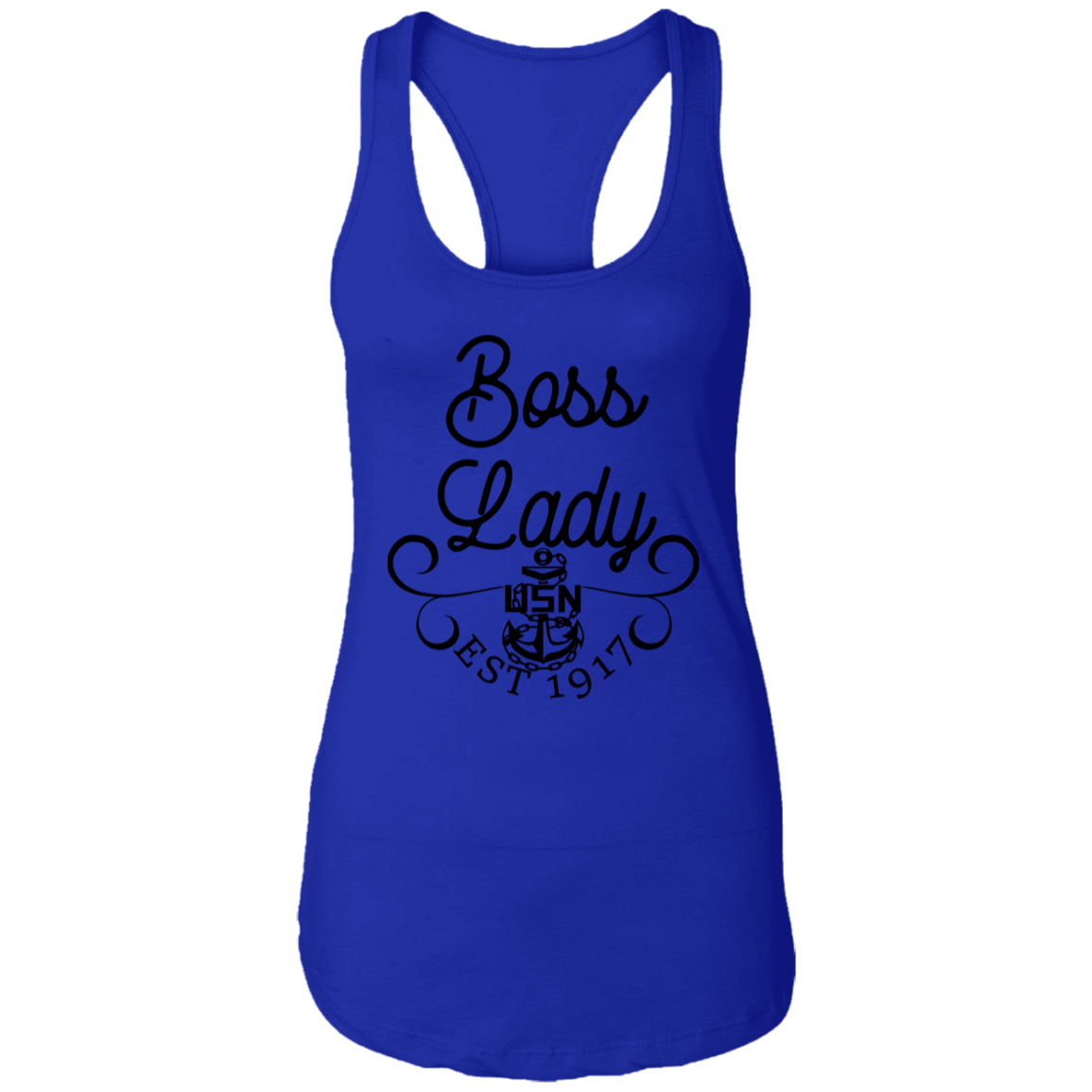 Boss Lady Ladies Racerback Tank