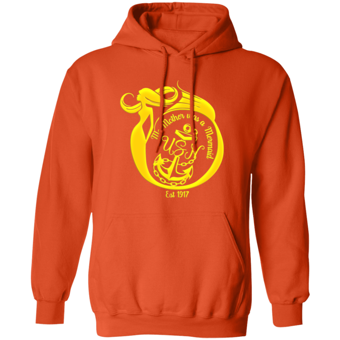 Me Mother Gold Pullover Hoodie