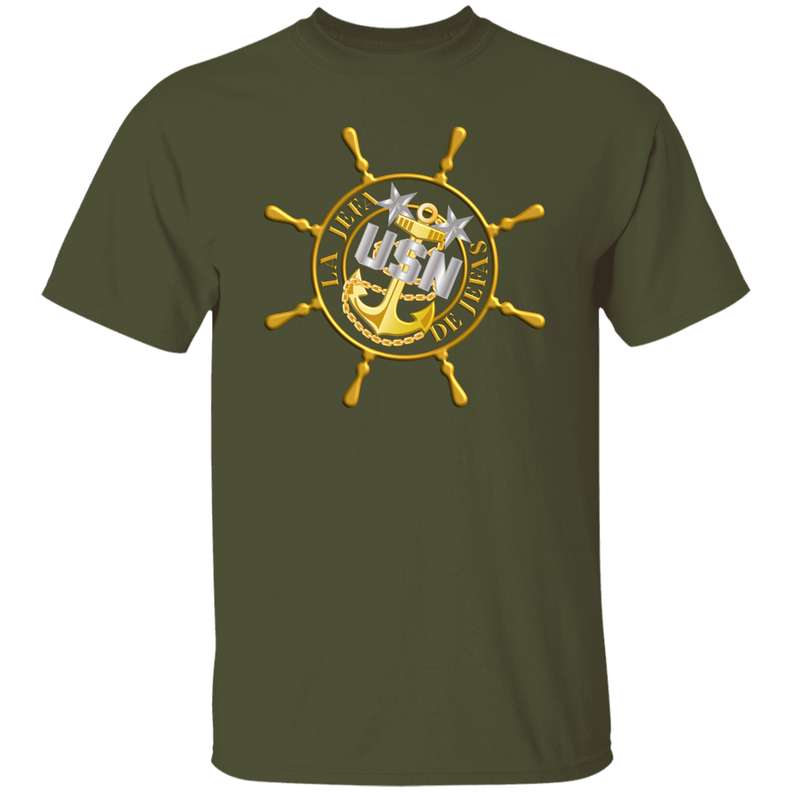 Ships Wheel Master Jefa 5.3 oz. T-Shirt