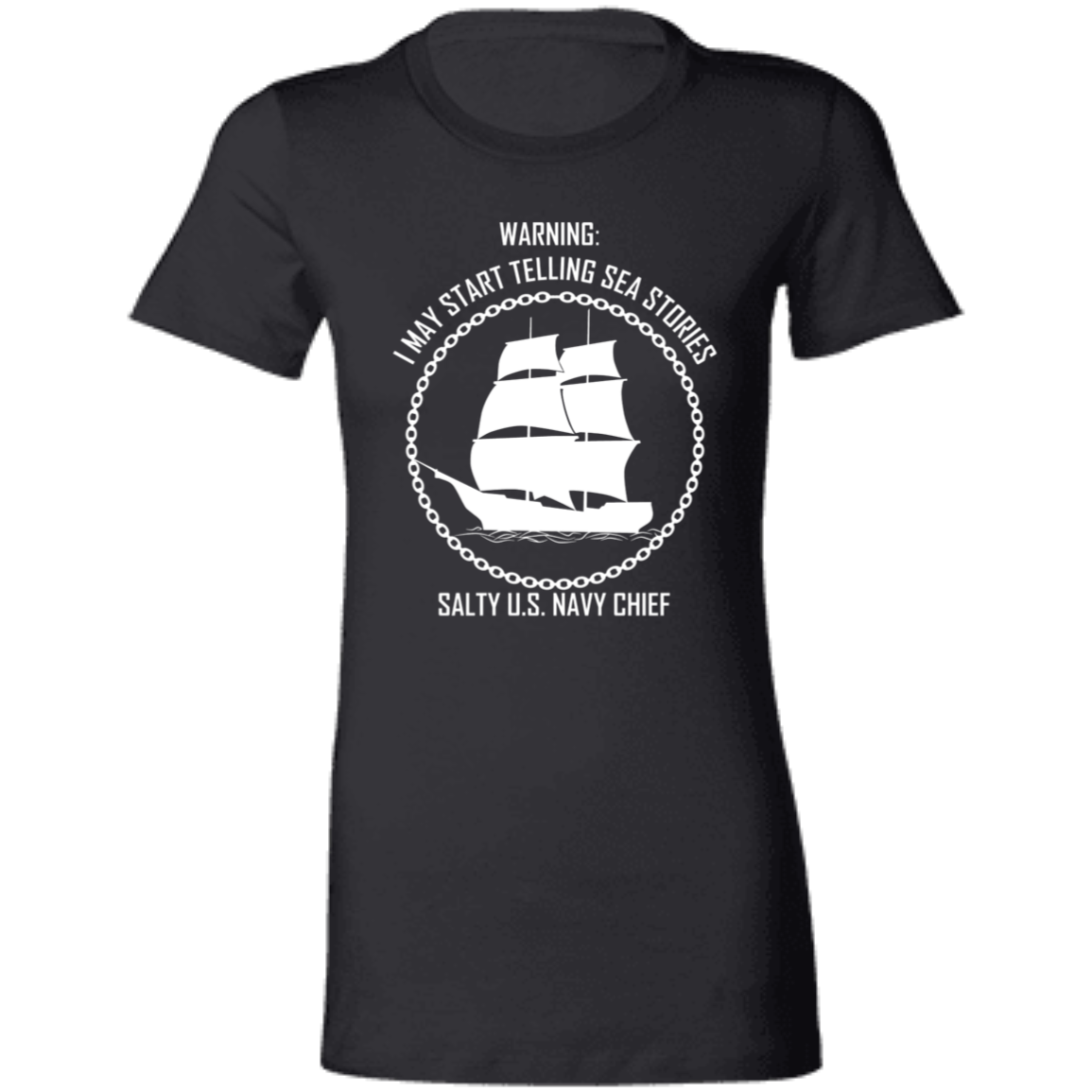 Salty Sea Story White Ladies' Favorite T-Shirt